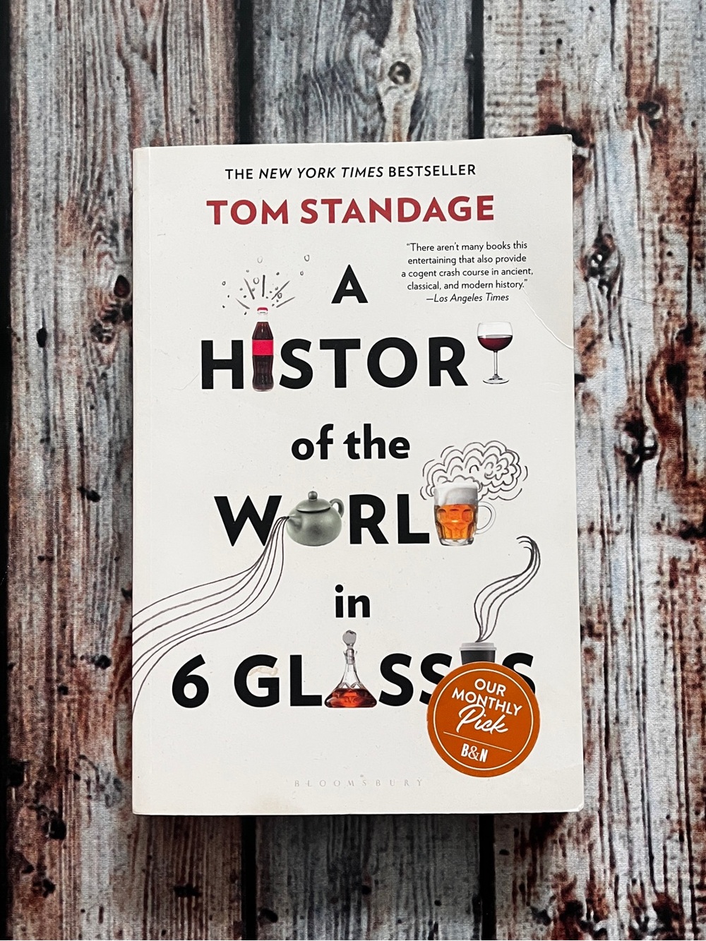 Tom Standage — A History of the World in 6 Glasses (White Cover)
